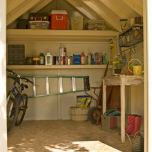garage and shed