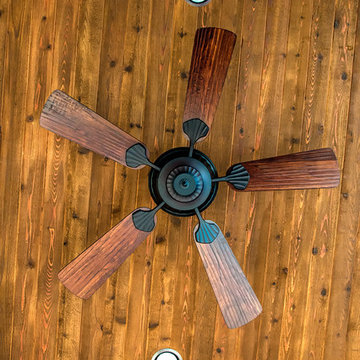 Covered Patio Fan & Light detail