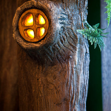 Fairy windows back-lit