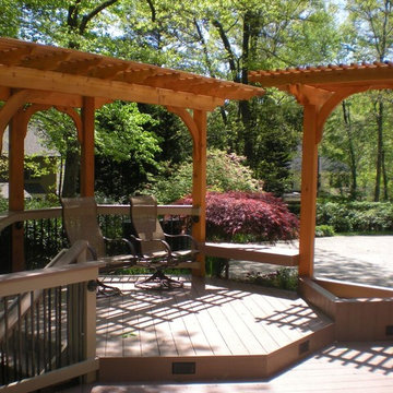 Double Pergola and Deck