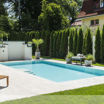 NIVEKO Polystone Überlauf Multi 8,25 x 4,00 x 1,50 m in sand