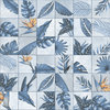 Nusa Botanic Sapphire Porcelain Floor and Wall Tile