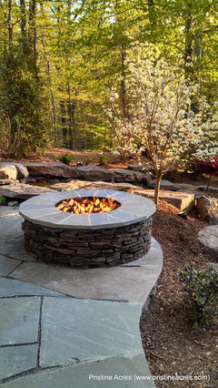 in ground fire pit ideas