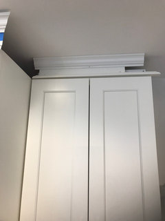 Crown Molding On Uneven Ceiling