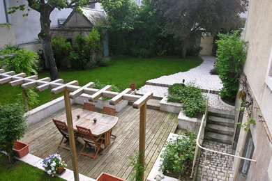 Design ideas for a modern deck in Angers.