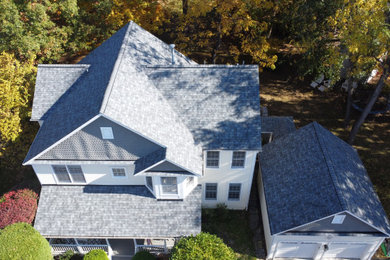 Example of a classic exterior home design in DC Metro