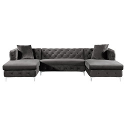 Midcentury Sectional Sofas by Meridian Furniture