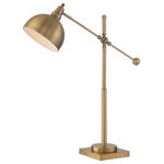 Lite Source - Cupola Metal Table Lamp, Brushed Brass - Stylish and bold. Make an illuminating statement with this fixture. An ideal lighting fixture for your home.&nbsp