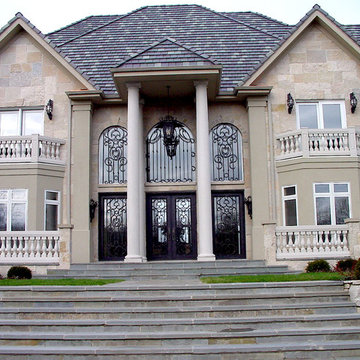 Tuscan Porch Columns and Balustrades