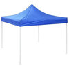 10'x10' 1080D Pop Up Canopy Folding Party Tent Instant Shelter, Blue
