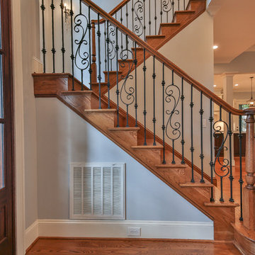 Transitional Brick Custom Home in Governors Club