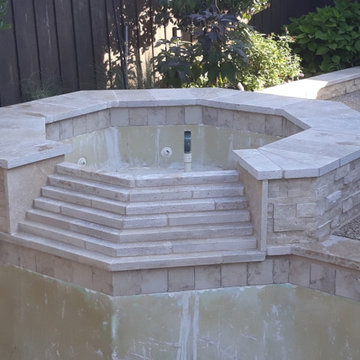 Travertine Coping