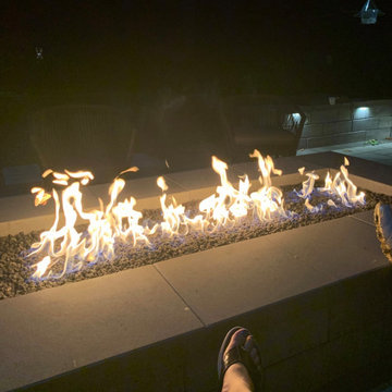 Modern Patio--Lake Bluff