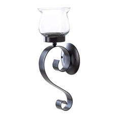 Scrolling Candle Sconce