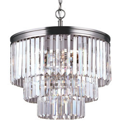 Transitional Chandeliers by Generation Lighting