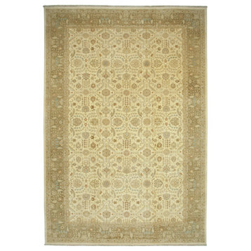 Rug N Carpet - Handmade Oriental 12' 0" x 18' 0" Oversize Oushak Area Rug