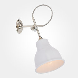 Factory Wall Light - MK2 - Polar Grey | Artifact Lighting Ltd - Wall Lights