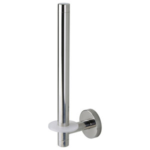 Spare Toilet Paper Roll Holder Large Tiger Boston Stainless Steel Spare Toilet Paper Roll Holder Large Tiger Boston Stainless Steel Polished