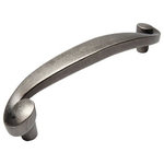 Cosmas - Cosmas Swirl Cabinet Pull, Weathered Nickel - 3-3/4" (96mm) Hole Centers