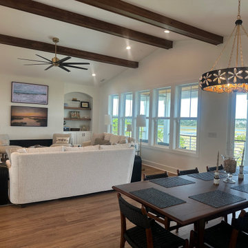 Ocean Isle Beach House - Living/Dining