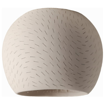 CLAYLIGHT FLUSH MOUNT 9": Minimal Lighting | Ceramic Ceiling Lamp, Incandescent Bulb