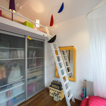 Chambre d'enfant sous les toits