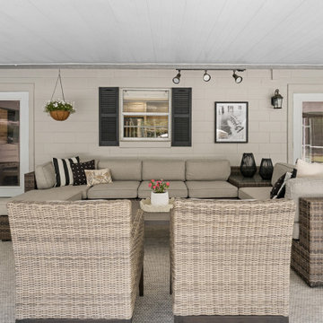 Outdoor Oasis with Spacious Patio Sectional