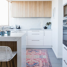 Spotted! Rugs Take the Floor in Kitchens