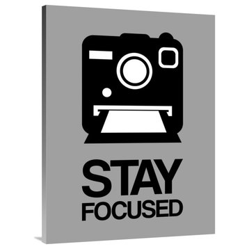 "Stay Focused Polaroid Camera Poster 1" Fine Art Print