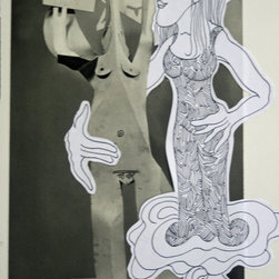"Dance Series" - drawings/collage - Fine Art Prints