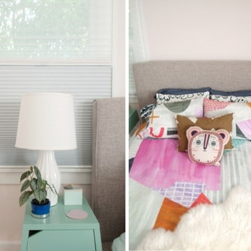 29th Avenue Colorful Bedroom Makeover