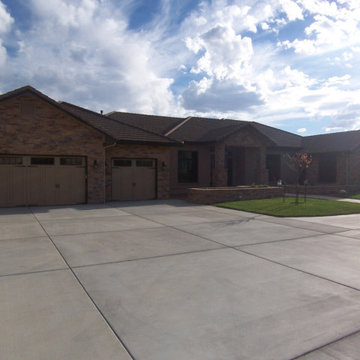 Garage - Palisade Custom Home