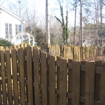 Wood Privacy Fence