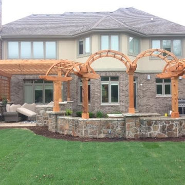 Cedar Pergola in Frankfort