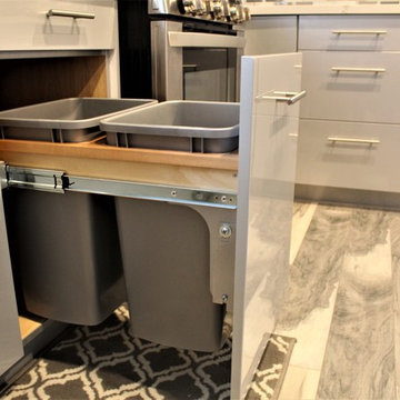 Modern Grey Kitchen at Citrus Heights