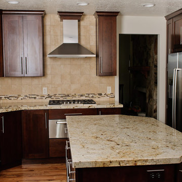Transitional Kitchen & Bath Remodel