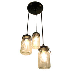 Eclectic Chandeliers by The Lamp Goods