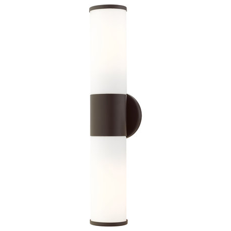 Bronze Contemporary, Minimal, Urban, Clean Vanity Sconce