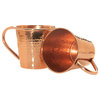Moscow Mule Mug, 12oz, Hammered Copper, Copper, 12oz, Set of 2