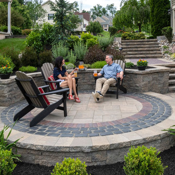 Cozy Circular Seating Area