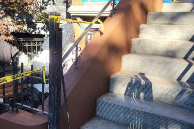 Brown Stone Stoop & Steps