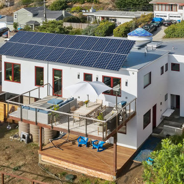 New Net Zero Energy Custom Home, Pacifica, CA