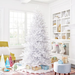 White Iced Fir Tree - Christmas Trees