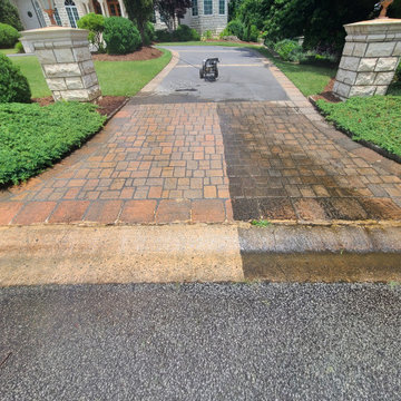 Driveway Paver Cleaning