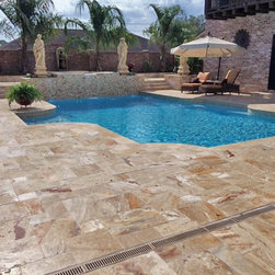 Leonardo Travertine Pavers - Products