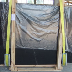 Nero Marquina Black Marble Slab Sample - Products