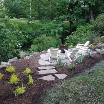 Landscape design project mountain lakes