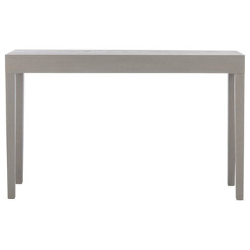 Barrett Mid Century Scandinavian Wood Console Table Gray