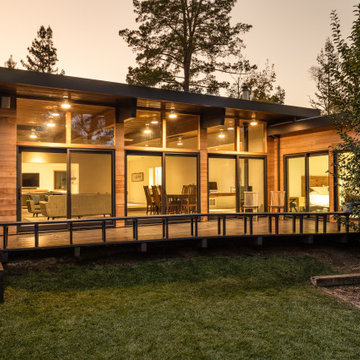 Contemporary Residence & Pool House