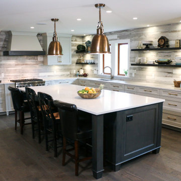HUNTING LODGE REMODEL & WINE ROOM